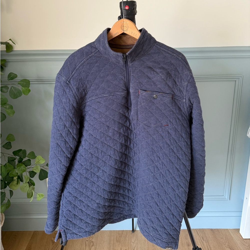 Eddie Bauer Fortify Quilter 1/4 zip Large Tall